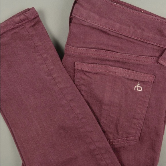 ✨ Rag & Bone ✨ Maroon/Burgundy Pants Size 26 - Picture 1 of 4